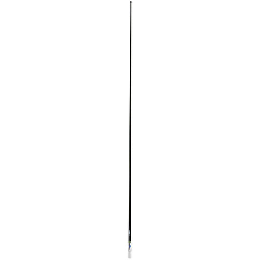 Scout PF AN NVHF00042T Scout 8' QuickFit Black VHF Antenna w/5M Cable + FME Quick 6 Foam Filled 6db Solid Brass & Copper Element