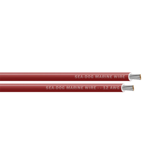 Sea-Dog Line 8012024 Sea-Dog 12 AWG Red Primary Wire - 250'