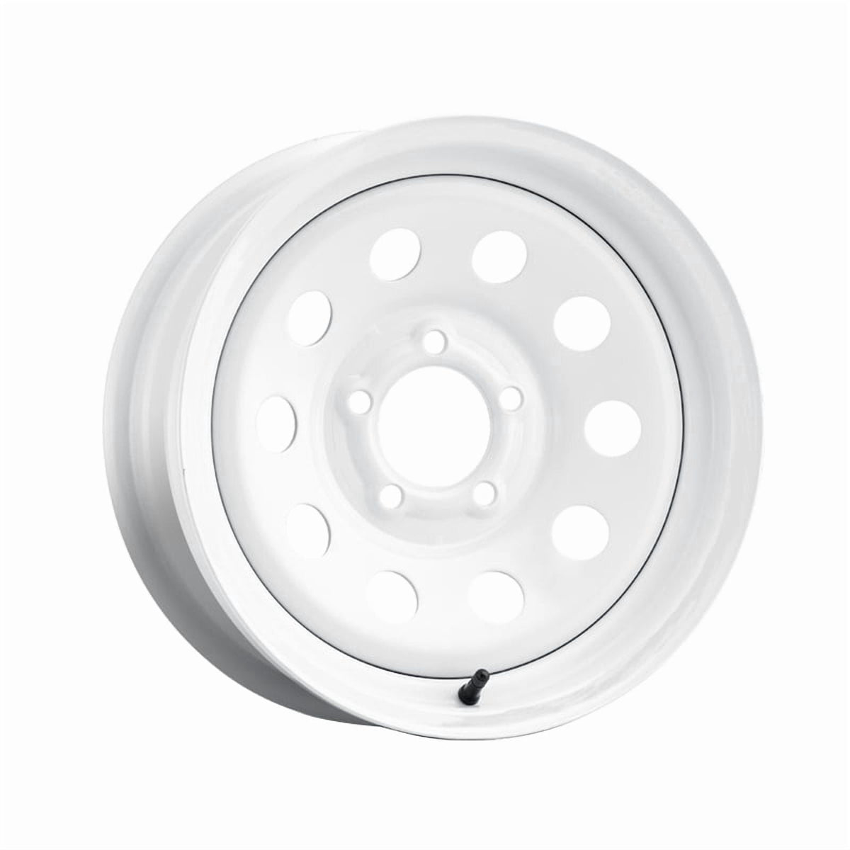 Allied Telesis 2766080XHD-W 1 X Allied 55W White Mod 16X6 8X6.50 125 Hub 0 Offset White Wheel Rim