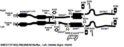 AP EXHAUST 9140 Ap Exhaust 9140 GASKET
