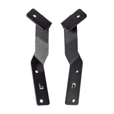 GO RHINO 732290T Go Rhino! XE Hood Hinge Cube Light Mount – Mild Steel, Textured Black – 732290T – Fits 2022-2023 Hyundai Santa Cruz, Crew Cab