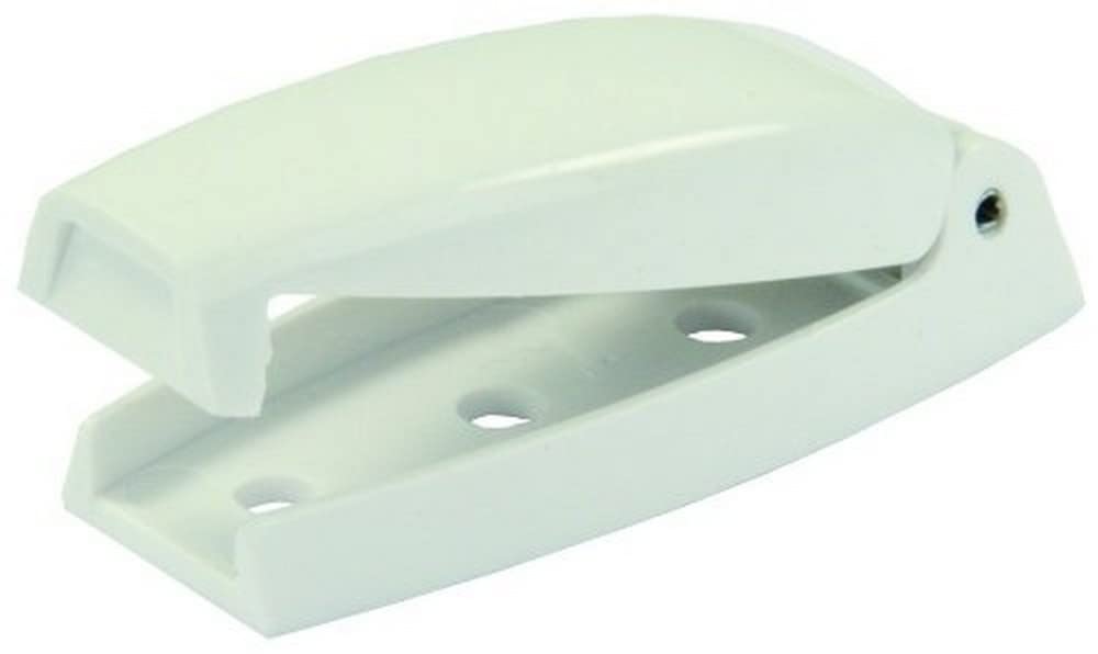 JR PRODUCTS 10234 JR Products 10234 Baggage Door Catch - White, Pack of 2