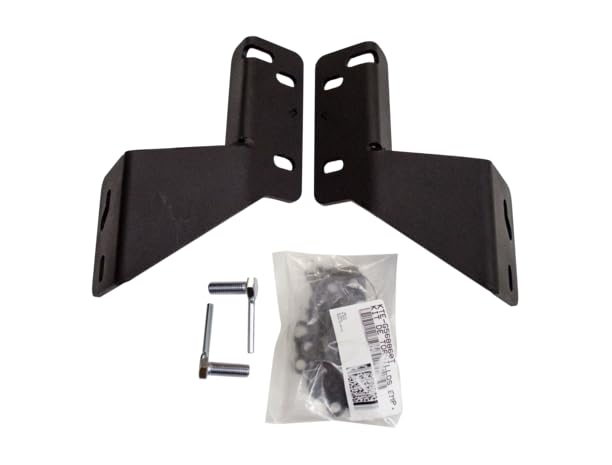 GO RHINO 568860TK Go Rhino! Mounting Bracket Kit for RC4 Bull Bar or RC3 Skid Plate | Mild Steel, Textured Black | 568860TK | Fits 2015-2024 Ford F-150 (Excludes Active Park Assist and Raptor)