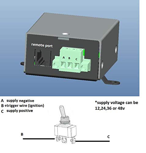 AIMS POWER REMHFIGNITE AIMS Ingnition/Toggle Switch for High Frequency Inverters (AIMS Only)