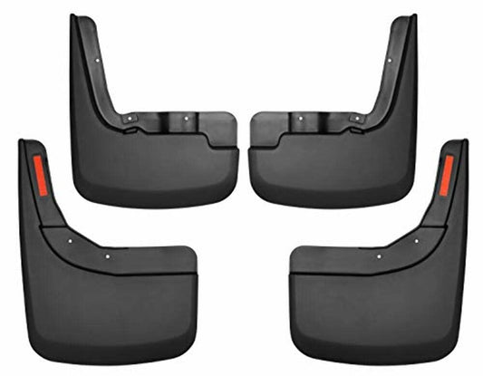 Husky Liners 58266 Husky Liners Custom Mud Guards – Fits 2019-2026 Chevrolet Silverado 1500 (Excludes ZR2, LT Trail Boss, Custom Trail Boss) – Front Set, 2-pc Black - 58266