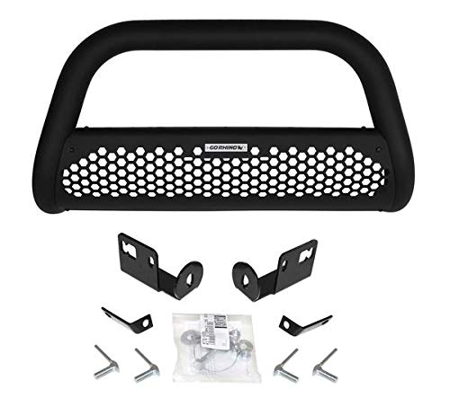 GO RHINO 55288T Go Rhino RC2 Grille Guard & Mounting Brackets Kit | Mild Steel, Textured Black | 55288T | Fits 2009-2024 Ford F-150 (Excludes Models with Front Park Assist)