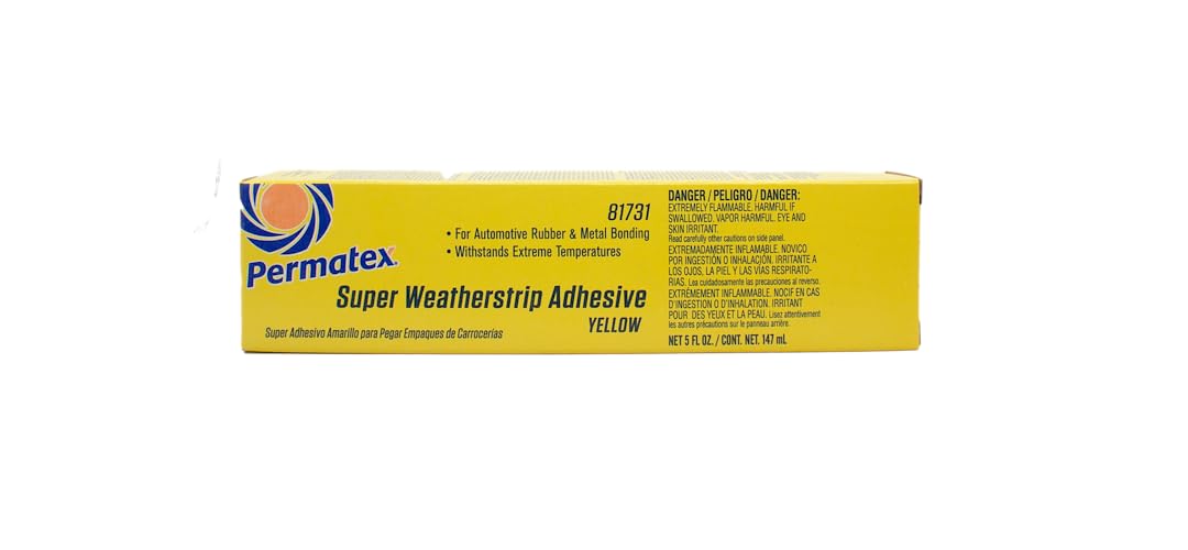 PERMATEX 81731 Permatex 81731 Super Weatherstrip Adhesive, 5 oz.