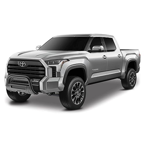 TRAILFX B1614T TrailFX Bull Bar with Skid Plate for Toyota Tundra 2022-2025 Black Matte Titanium Powder Coated 3.5 Inch Diameter Steel Frame Mount TrailFX B1614T