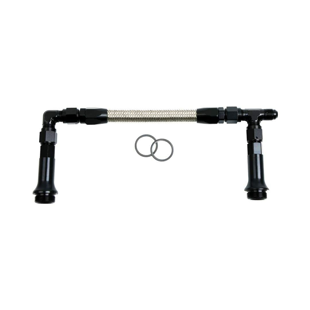 SPEEDFX 575117B Speedfx 575117B -6AN BLK DUAL INLET HOLLEY 4150