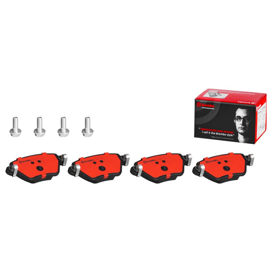 BREMBO P24059N Brembo P24059N Premium Ceramic Rear Disc Brake Pad Set CHANA/FORD/FORD (CHANGAN)/FORD AUSTRALIA/JAGUAR OE# 1522070