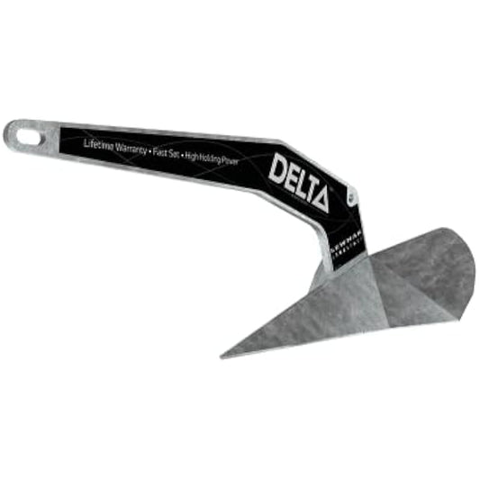 LEWMAR 0057416 Lewmar Galvanized Delta Anchor 16kg/35lbs for Boats 35'-52'