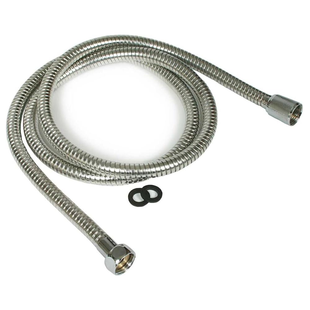 CAMCO 43716 Camco 43716 RV/Marine 60" Flexible Replacement Shower Head Hose (Chrome)