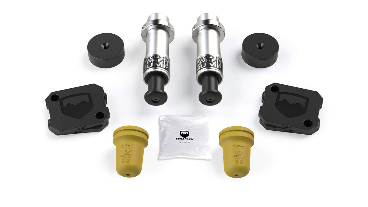TERAFLEX 1968352 TeraFlex 1968352 JT 2”-Stroke SpeedBump & Progressive Bump Stop Kit (2.5-3.5” Lift) – All 4