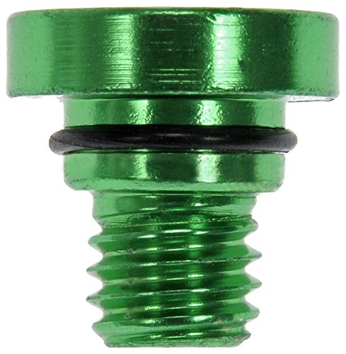 Dorman 712-X95F5 Wheel Nut Cap, Green Aluminum, 5 Pack