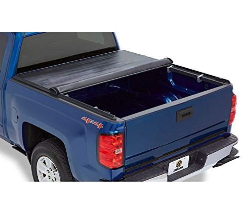 BESTOP 19147-01 Bestop 19147-01 EZ-Roll Tonneau Cover for 2005-2018 Nissan Frontier King Cab/Crew Cab (w/ and w/o utility rails), 6.0' bed