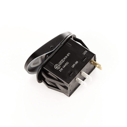 RUGGED RIDGE 17235.06 Rugged Ridge Rocker Switch | Thermoplastic Olefin (TPO), Black and Amber | 17235.06 | Fits zNONE