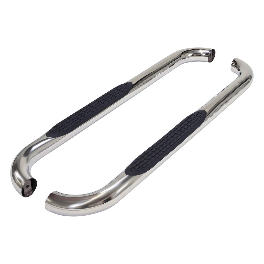 TRAILFX 1130301091 TrailFX 1130301091 3" Stainless Steel Side Bar for Ford F-150