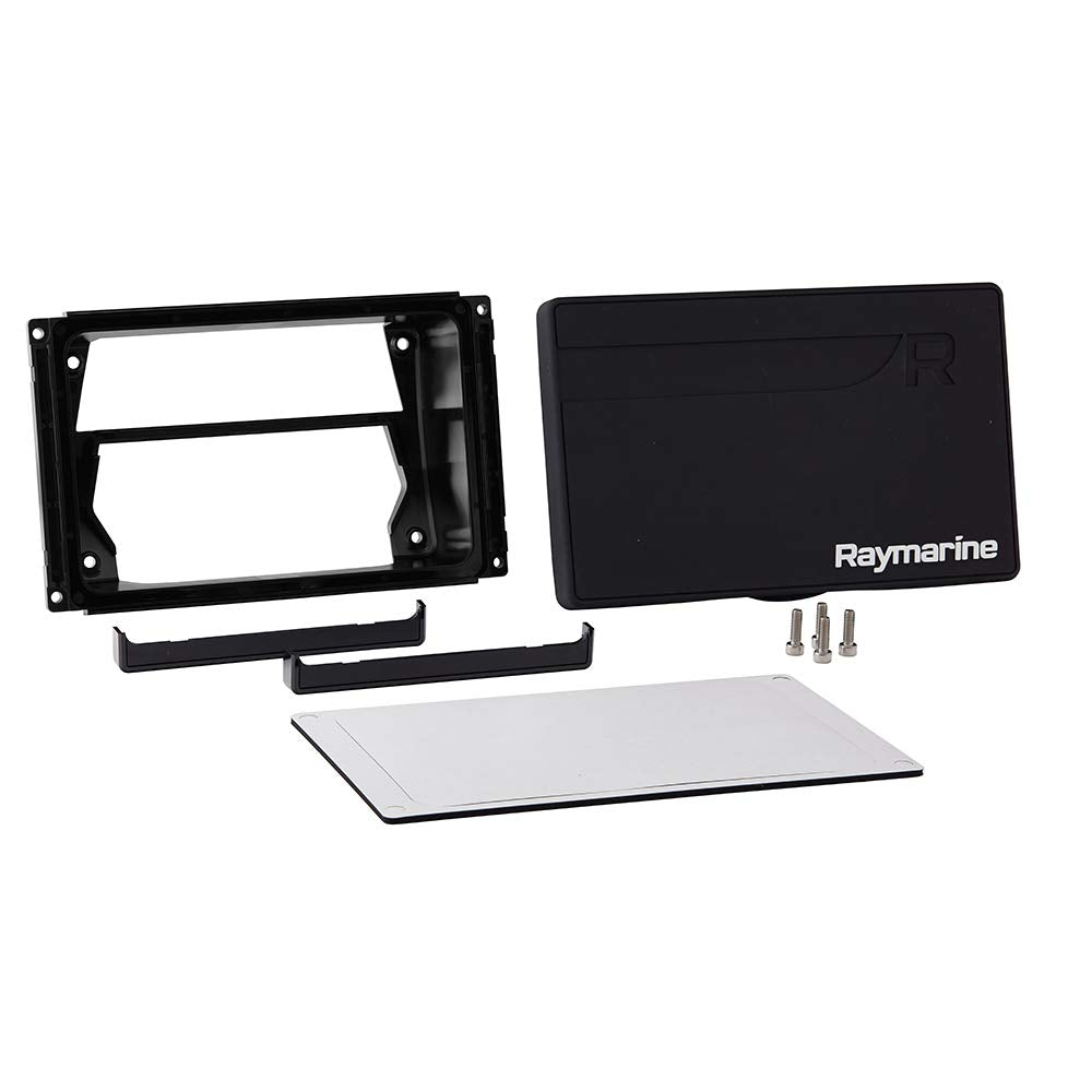 RAYMARINE A80498 Raymarine Front Mount Kit for Axiom 7 Includes Trim Pieces and Suncover, Black, 7-inch