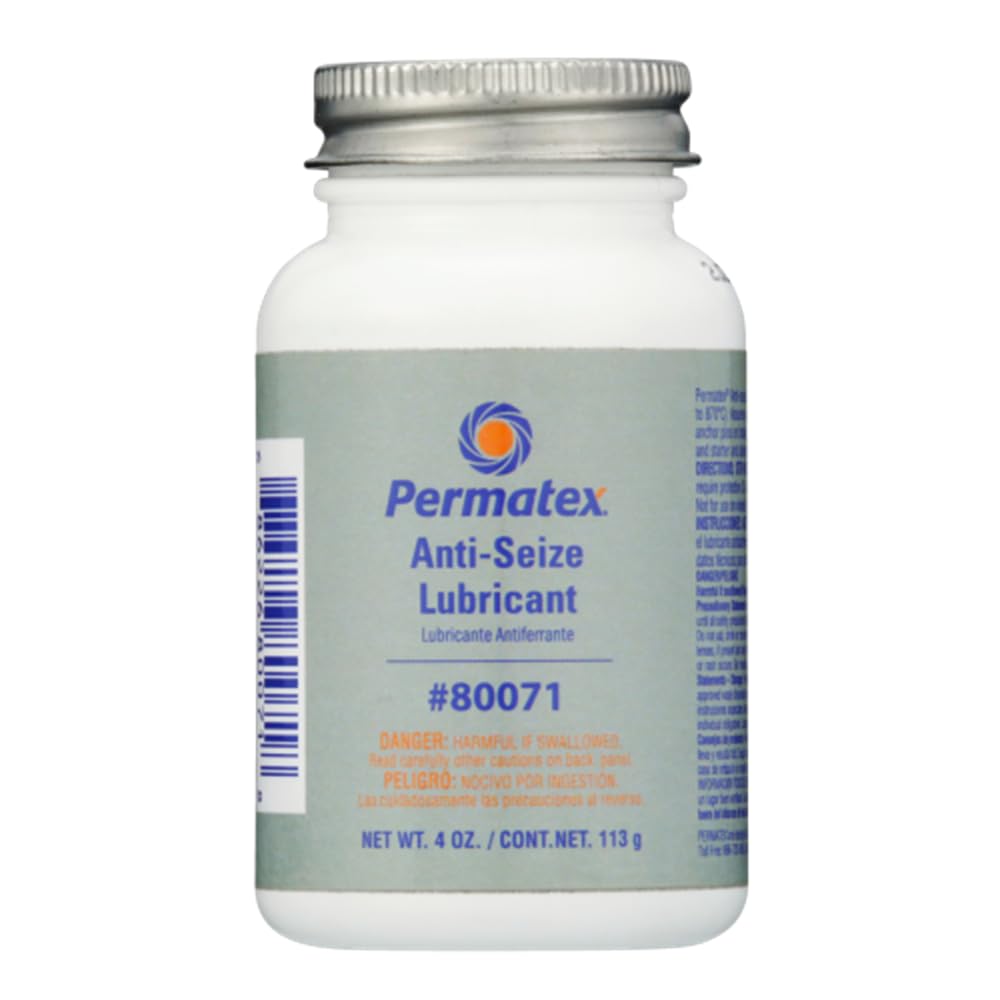 PERMATEX 80071 Permatex 80071 Anti-Seize Lubricant with Brush Top Bottle, 4 oz.
