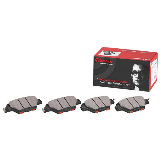 BREMBO P49059N Brembo P49059N Premium Ceramic Rear Disc Brake Pad Set MAZDA OE# GMY02643ZA