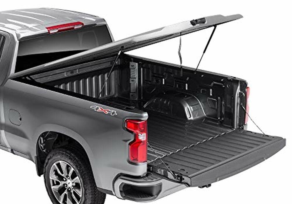 RealTruck UC1178L-G1W RealTruck UnderCover Elite LX One-Piece Truck Bed Tonneau Cover – UC1178L-G1W – Fits 2019 - 2021/2024 Chevy Silverado 1500 G1W(WA140X) - Abalone White (does not fit Carbon Bed) 5' 10" Bed (69.9")