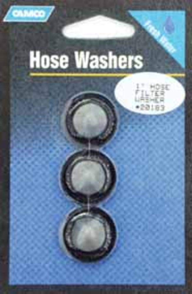 CAMCO 20183 Camco 20183 1" Hose Filter Washer - Pack of 3