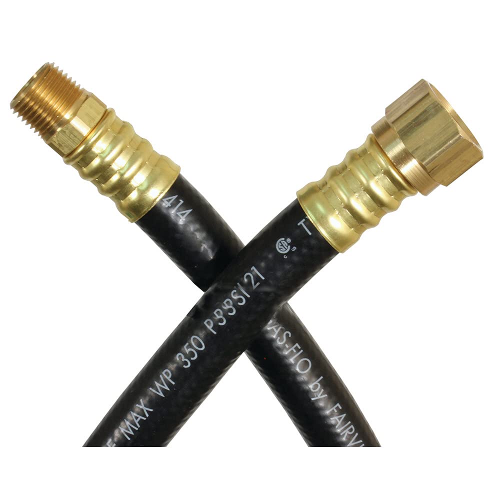 JR PRODUCTS 07-31695 Jr Products 07-31695 60' 3/8' OEM LP SUPPLY HOSE STD