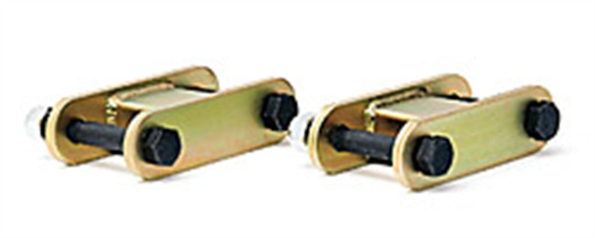 FABTECH FTS2096 Fabtech FTS2096 2" Lift Rear Shackle Kit for Toyota Tacoma