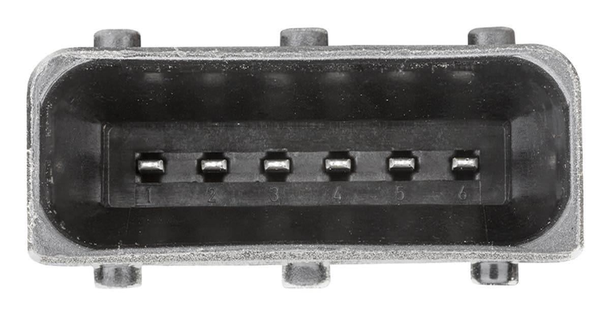 Hella 010175711 Accelerator Pedal Sensor 6Pv, Black
