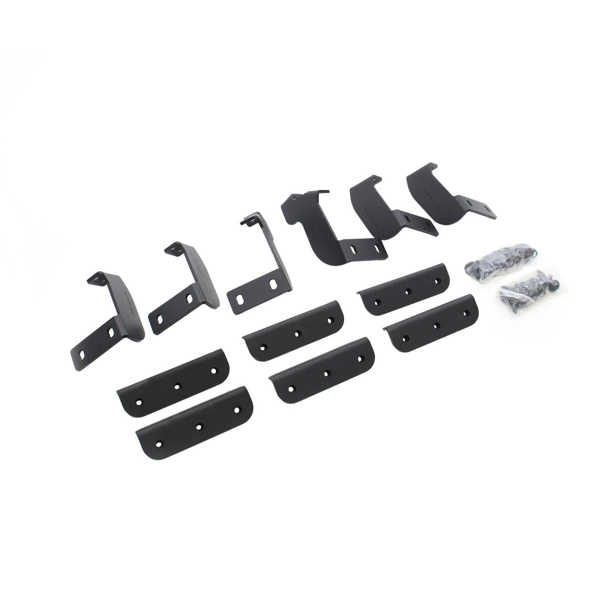 GO RHINO D64436TK Go Rhino Dominator Xtreme D1 / D2 / D6 / DS/DSS/DT Brackets | Mild Steel, Textured Black | D64436TK | Fits 2022-2024 Toyota Tundra Crew Max/Double Cab Pickup; 2023-2024 Toyota Sequoia