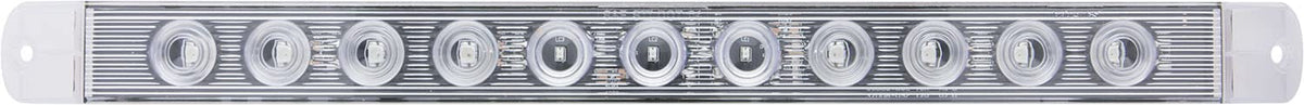 OPTRONICS STL89RCB Optronics Led Stt Bar 17" Red-Clr Lens 11-Diode W/Clr Lens +80