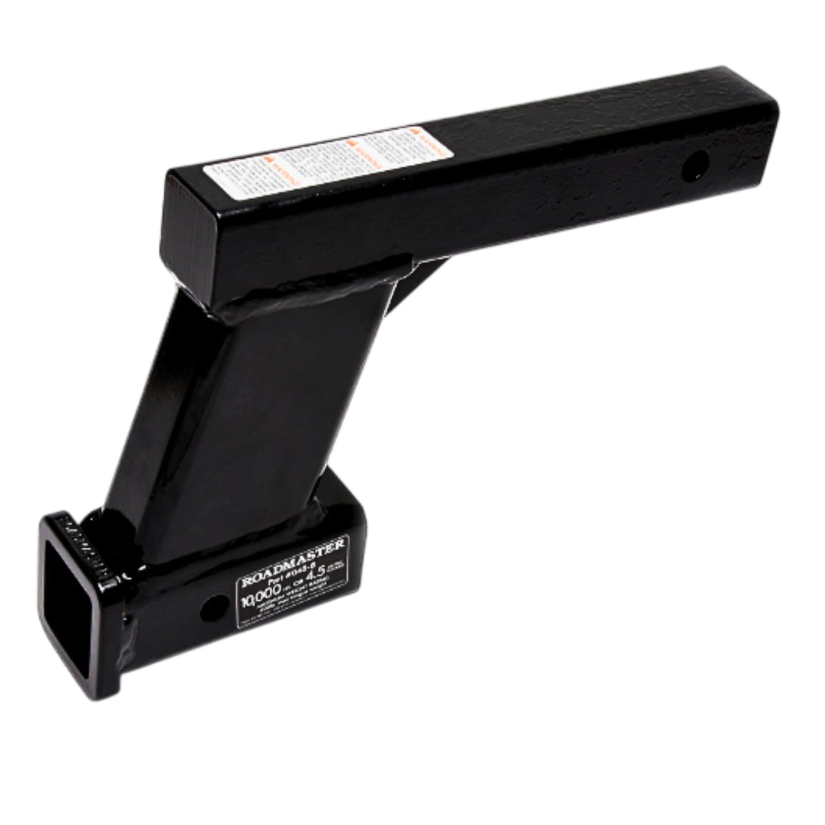 ROADMASTER 048-8 Roadmaster 048-8 Hi-Low Hitch Compatible with Most Standard 2" Receiver Hitches | 8" Drop | 10,000 lb Towing Capacity | Levels Tow Bars & Trailers for Safer, Smoother Towing | Built to Last