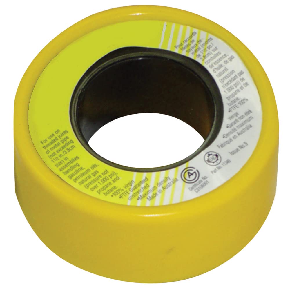 JR PRODUCTS 07-30025 Jr Products 07-30025 TEFLON GAS SEALANT TAPE