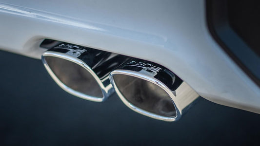 BORLA 140998 ATAK Catback Exhaust for 2024 Chevy Silverado 1500 6.2L V8 with Simulator - Chrome by Borla