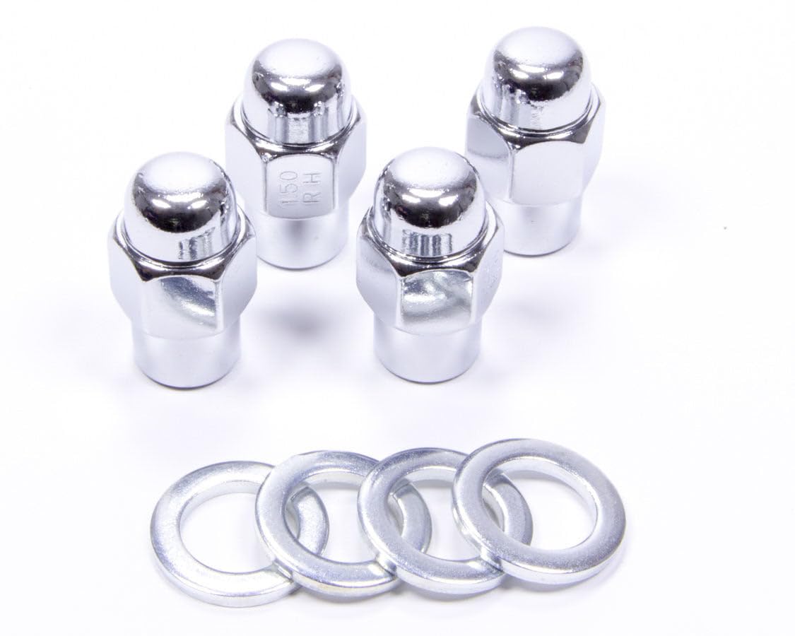GORILLA 73137SMB Gorilla Automotive 73137SMB Short Mag Lug Nuts (12mm x 1.50 Thread Size)