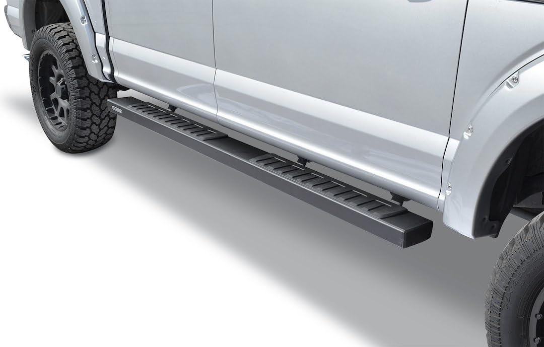 GO RHINO 6862415587T RealTruck 6" OE Xtreme II Sidesteps & Brackets | Textured Black | 6862415587T | Fits 2015-2026 Ford F-150 Super Crew Pickup