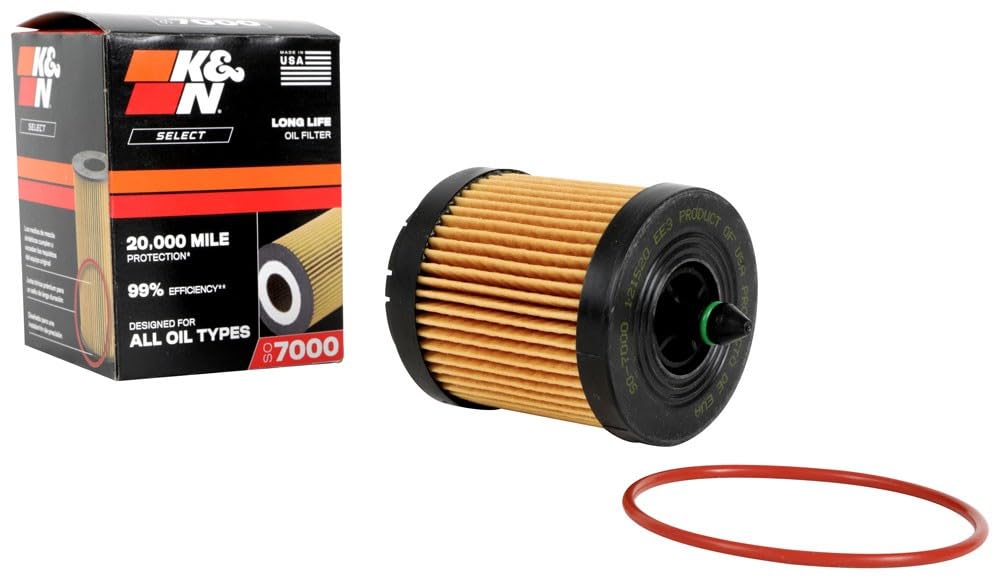 K&N FILTER SO-7000 K&N Select Oil Filter: Designed to Protect your Engine, SO-7000