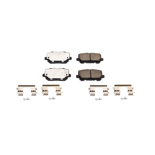 Powerstop 17-1766 Z17 Replacement Ceramic Brake Pads Rear