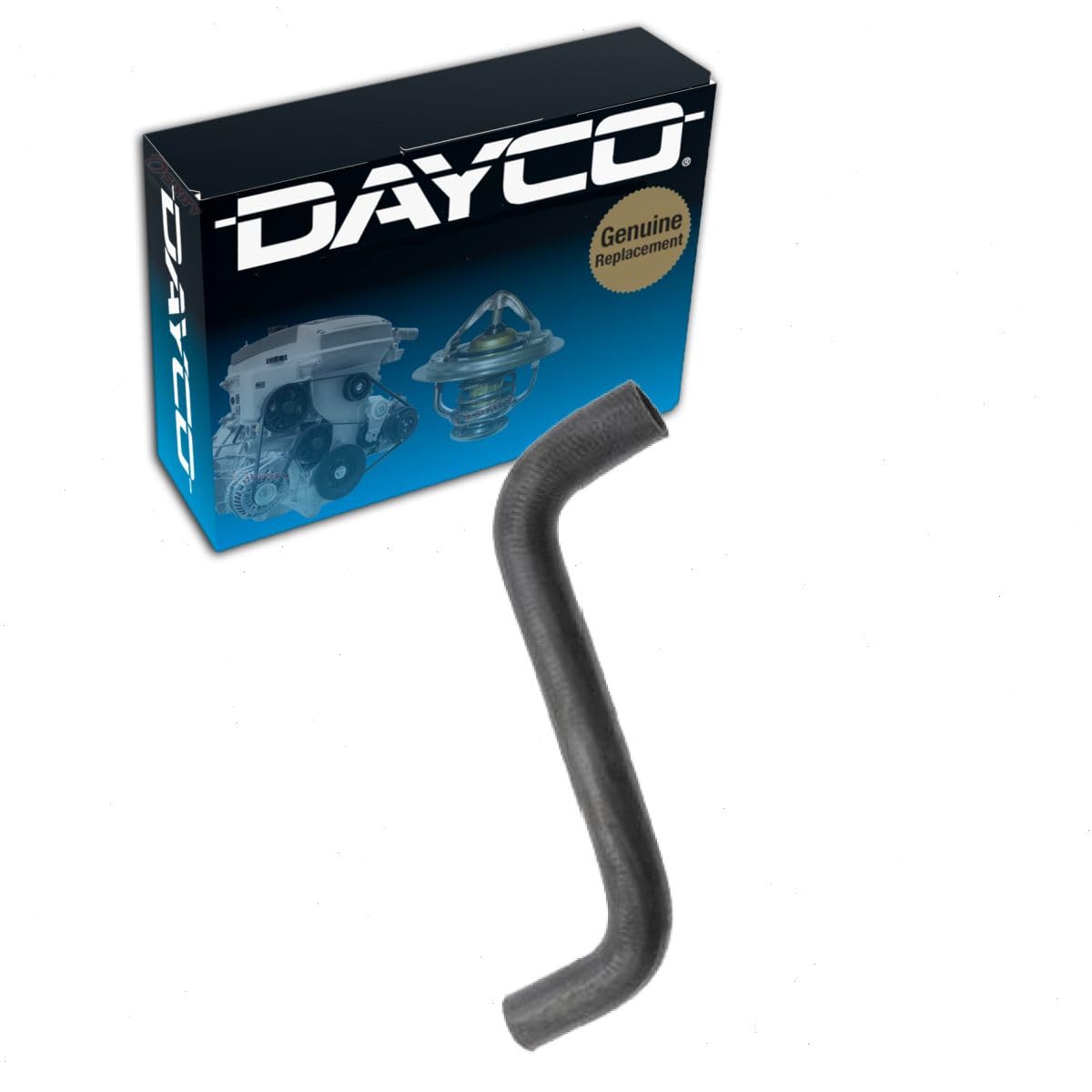 Dayco 72149 Upper Radiator Hose, Black