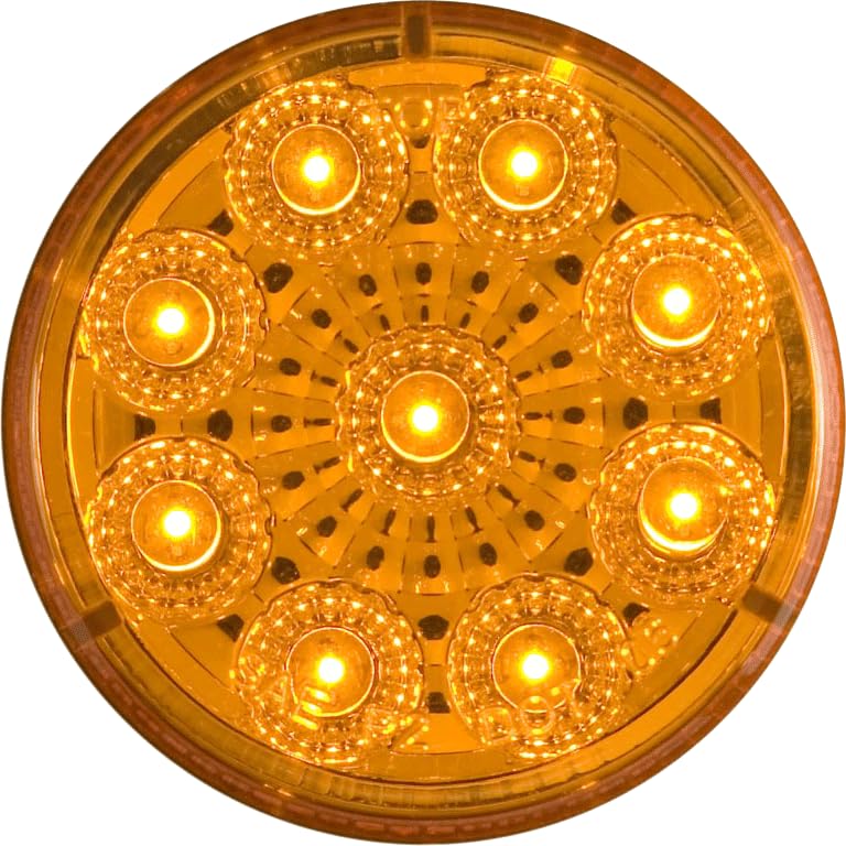 OPTRONICS MCL50AB Optronics MCL50AB LED MIROFLEX 2'RND;9 DIODE;AMBER