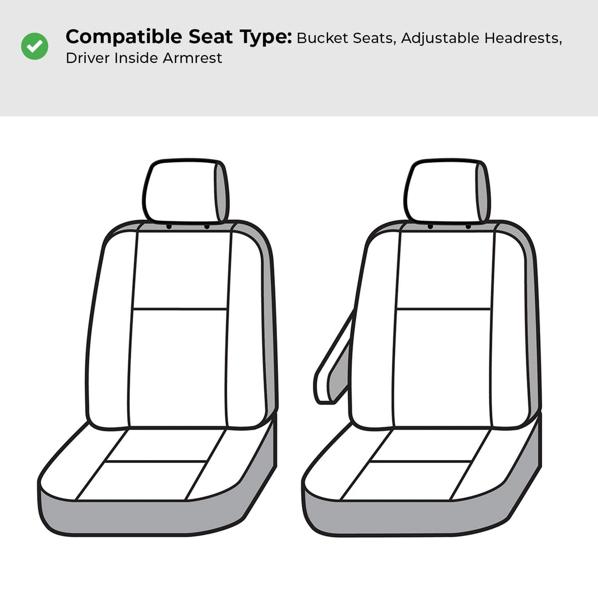 Covercraft SSC2579COBK Covercraft Carhartt Super Dux Cordura SeatSaver Custom Seat Covers