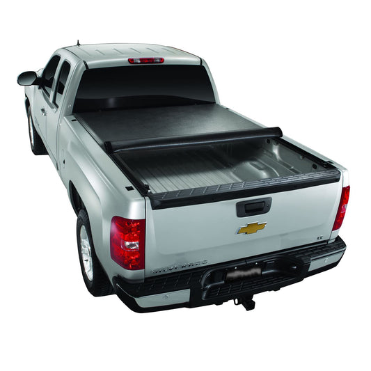 TRAILFX TFX1216 TrailFX Soft Rolling Tonneau Cover Fits Chevrolet Colorado 2023-2026 Lockable Using Tailgate Handle Black Vinyl with Aluminum Rails Low Profile Hook and Loop Installation TrailFX TFX1216