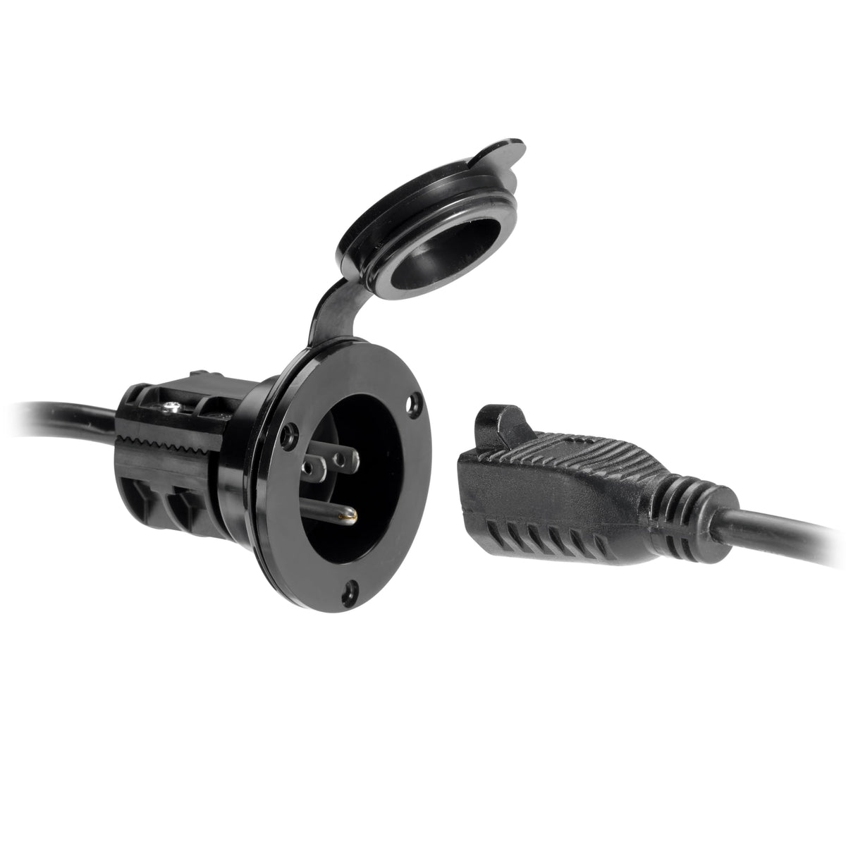 MINN KOTA 1865108 Minn Kota 1865108 MKR-21 AC POWER PORT (BLACK)