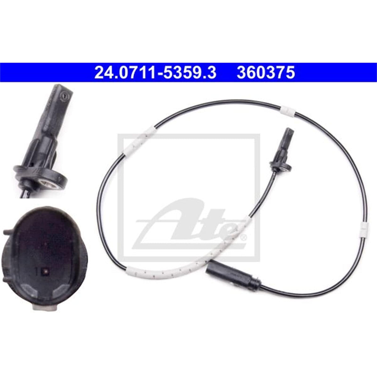 ATE 360375 Ate 360375 WHEEL SPEED SENSOR REAR O.E.M. ATE