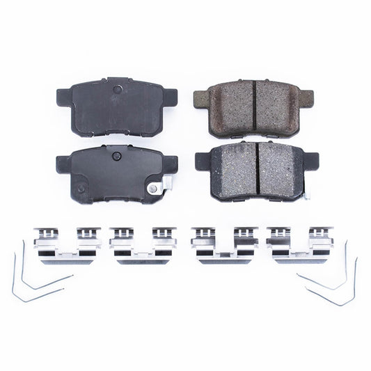 Powerstop 17-1451 Z17 Replacement Ceramic Brake Pads Rear