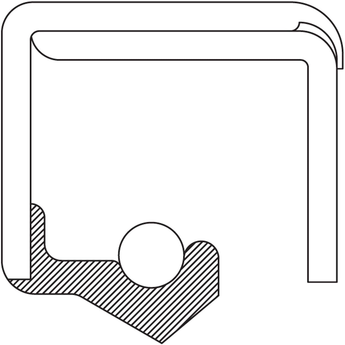 NATIONAL 455086 National 455086 Wheel Seal for 1994-2001 Dodge Ram 2500