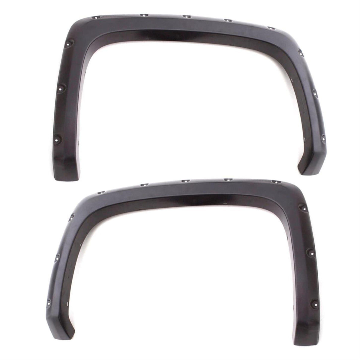 LUND RX130SB Lund 19-22 GM Silverado RX-Rivet Smooth Elite Series Fender Flares w/Black Bolts - Black 2pc Rear
