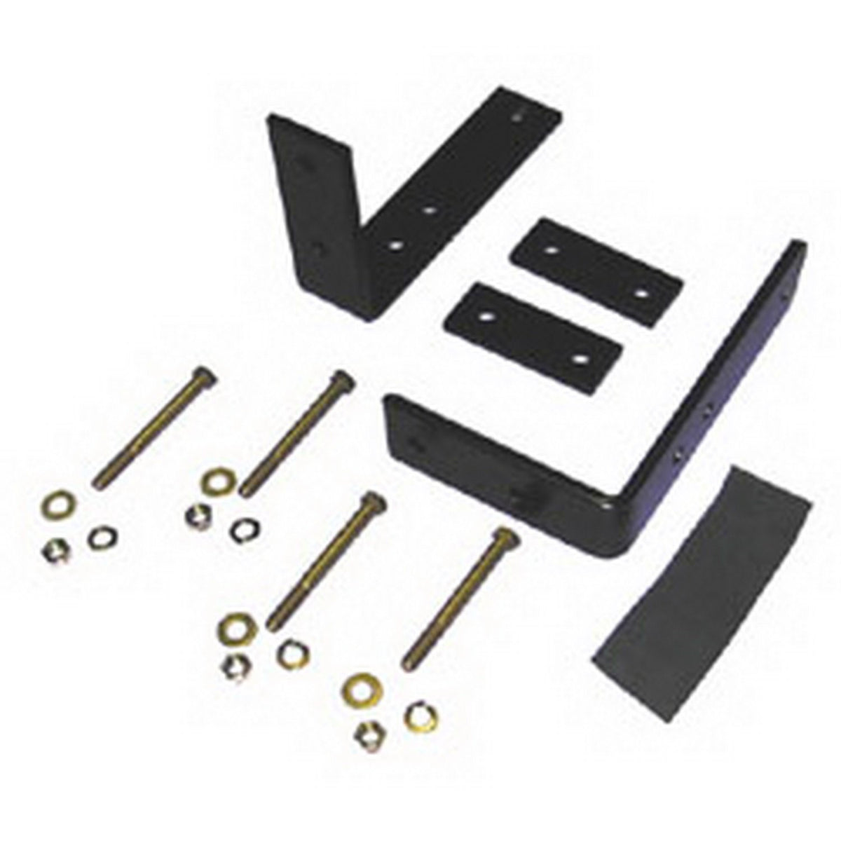 BACKRACK 91006 Backrack 91006 Light Bar Bracket - 2 Piece, Black