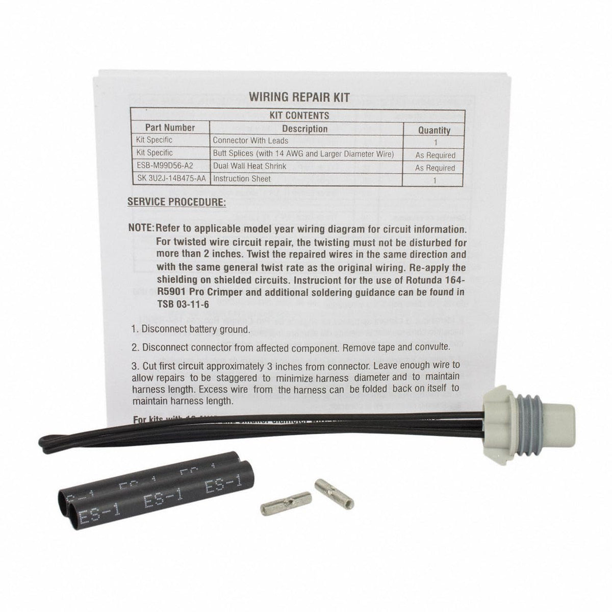 Motorcraft WPT1436 Wire Asy (P