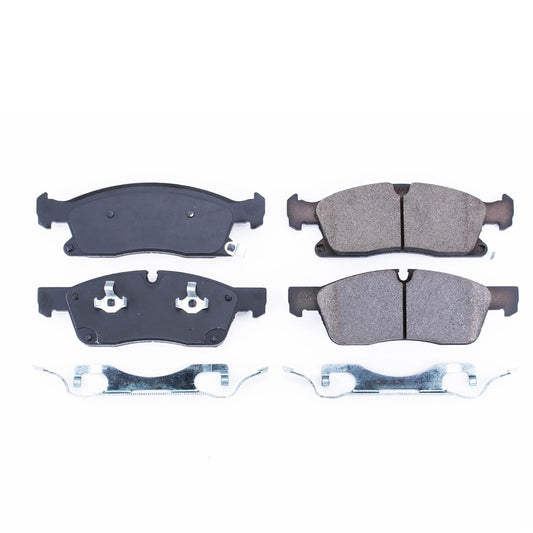 Powerstop 17-1455 Z17 Replacement Ceramic Brake Pads Front